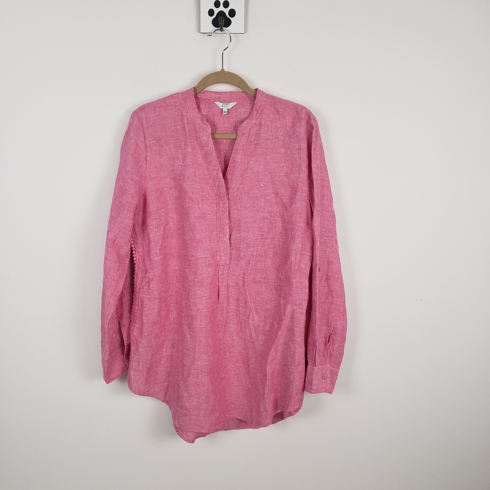 Crown and Ivy Linen Tunic Large
